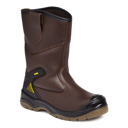 AP305 - Apache Brown Waterproof Rigger Boot