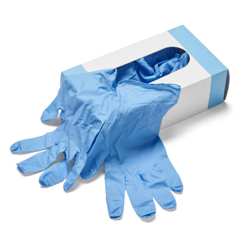Blue Nitrile Powder Free Disposable Gloves (100pk)
