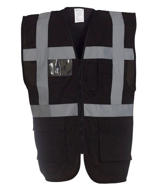 YK002 - Multifunctional executive hi-vis waistcoat (One Colour)