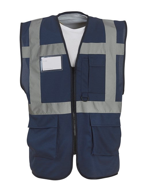 YK002 - Multifunctional executive hi-vis waistcoat (One Colour)