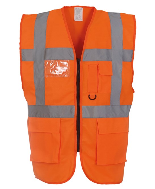 YK002 - Multifunctional executive hi-vis waistcoat (One Colour)