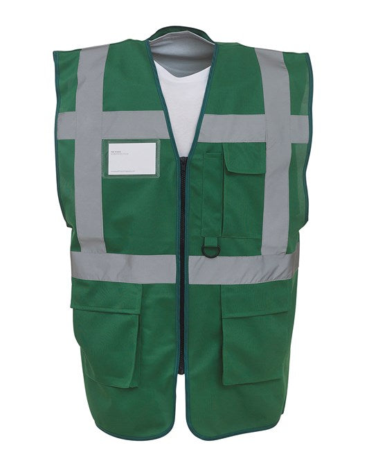 YK002 - Multifunctional executive hi-vis waistcoat (One Colour)
