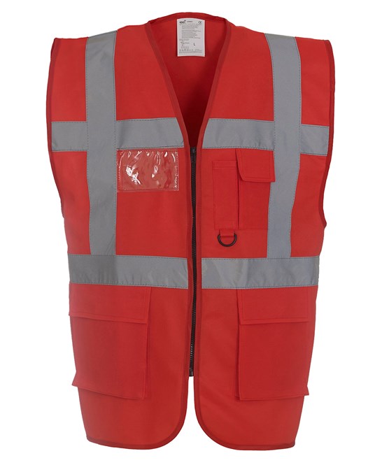 YK002 - Multifunctional executive hi-vis waistcoat (One Colour)